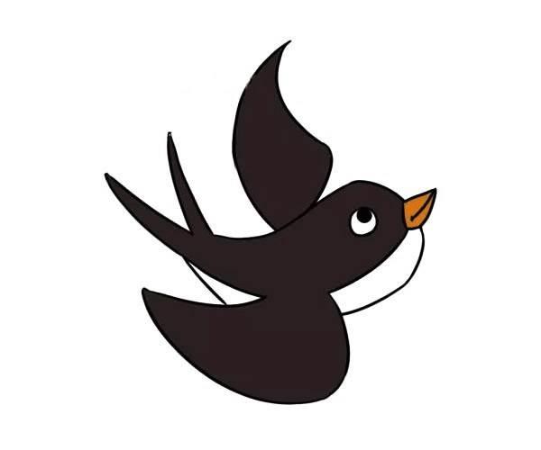 小燕子简笔画 小燕子简笔画图片