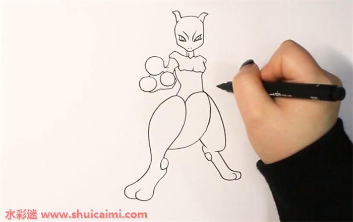 超梦怎么画 超梦简笔画漂亮