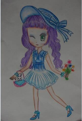 美美公主图片简笔画 美美公主童鞋简笔画图片