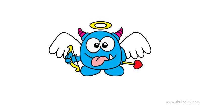 可爱小恶魔儿童画怎么画 可爱小恶魔简笔画好看