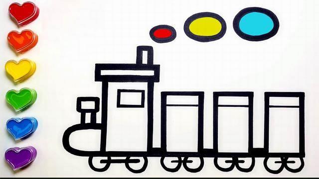 简笔画火车 简笔画火车头