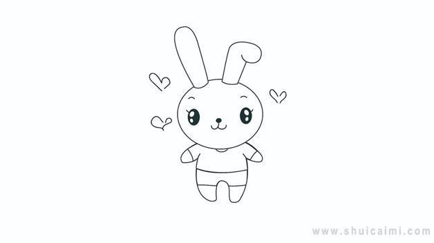 兔子简笔画怎么画 兔子简笔画顺序