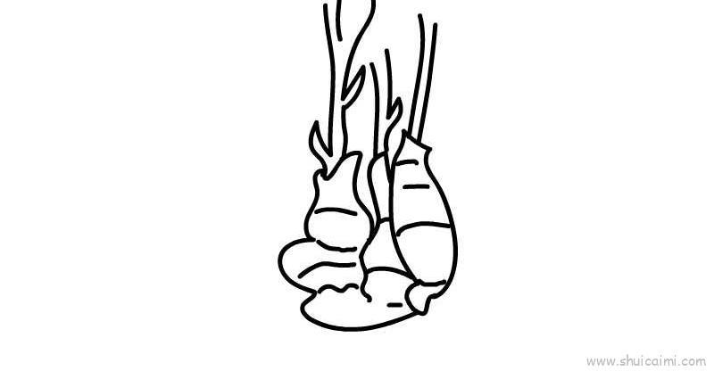 姜儿童画怎么画 姜简笔画简单又好看