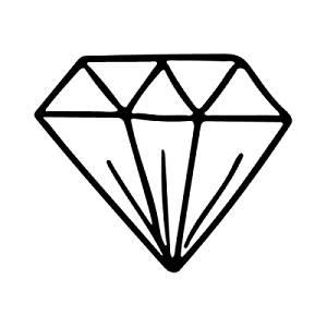 宝石简笔画 宝石简笔画简单又漂亮