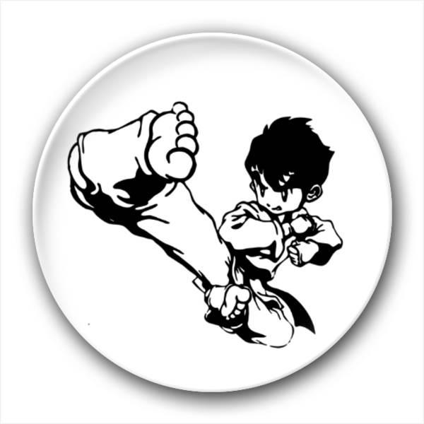 跆拳道简笔画图片大全 跆拳道简笔画彩色