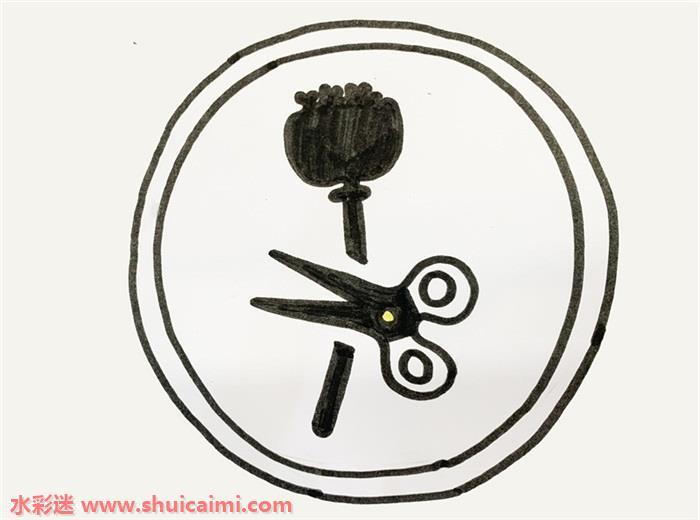 有关禁毒怎么画 禁毒简笔画漂亮卡通