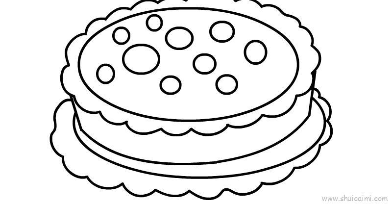 苹果派儿童画怎么画 苹果派简笔画图片大全