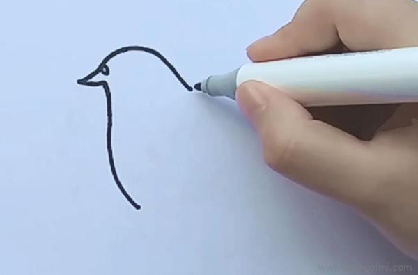 鸽子儿童画怎么画 鸽子简笔画画法