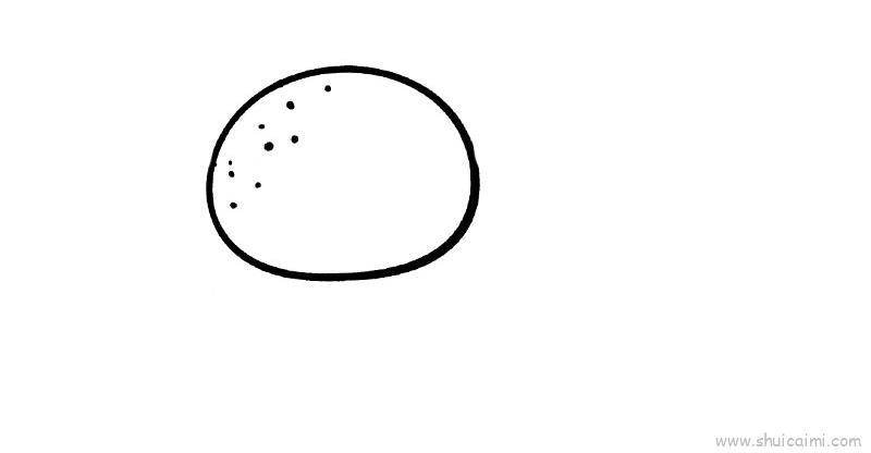 寒食节青团儿童画怎么画 寒食节青团简笔画简单又好看