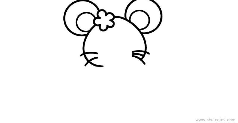 小老鼠提灯笼儿童画怎么画 小老鼠提灯笼简笔画简单