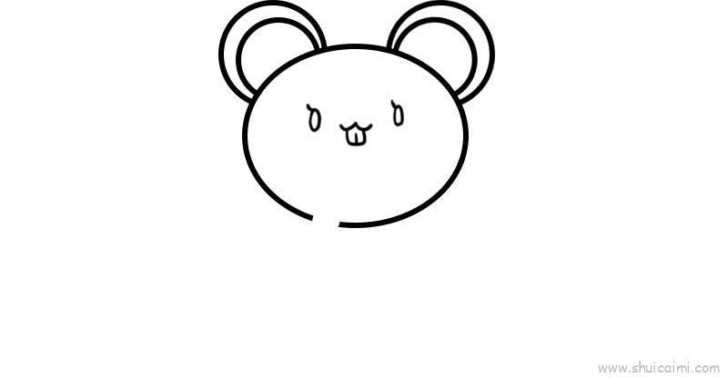 老鼠教程儿童画怎么画 老鼠教程简笔画顺序