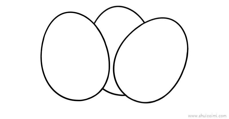 复活节多色彩蛋儿童画怎么画 复活节多色彩蛋简笔画简单