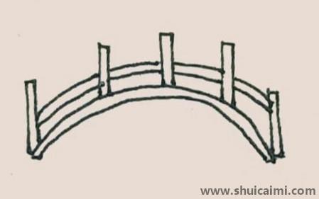 木桥儿童简笔画