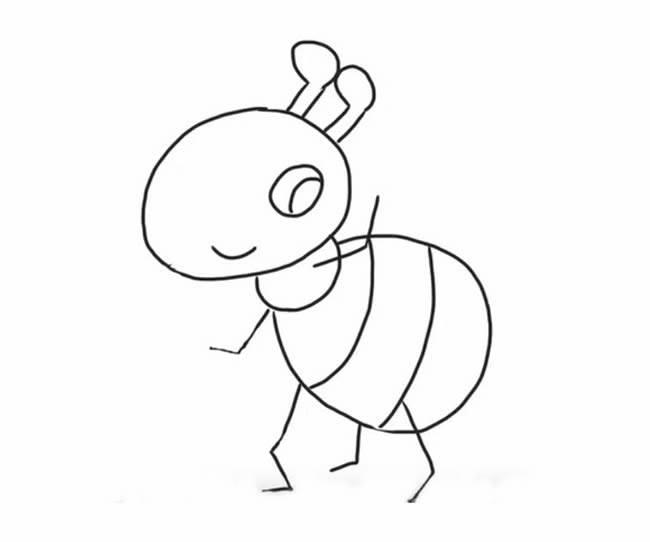 蚂蚁简笔画 蚂蚁简笔画图片