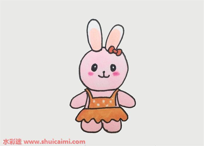 小兔子怎么画 小兔子简笔画步骤图