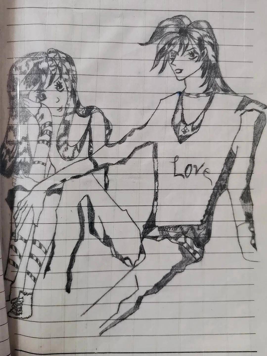 动漫简笔画男生帅气 动漫简笔画男生帅气简单