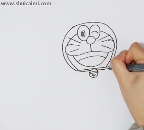 机器猫简笔画怎么画 机器猫简笔画图片