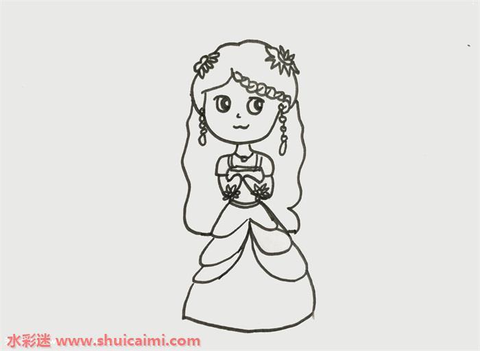 灵公主怎么画 灵公主简笔画简单易画