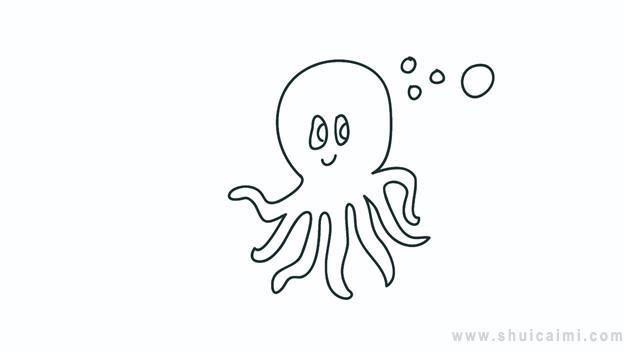 海洋生物简笔画怎么画 海洋生物简笔画画法