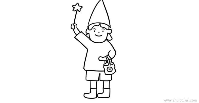 可爱装扮儿童画怎么画 可爱装扮简笔画好看