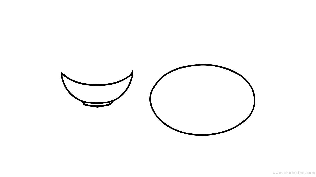 饭菜简笔画怎么画 饭菜简笔画好看