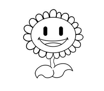 花简笔画 花简笔画彩色