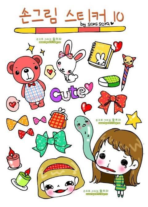 小图案简笔画可爱手绘 小图案简笔画可爱手绘卡通