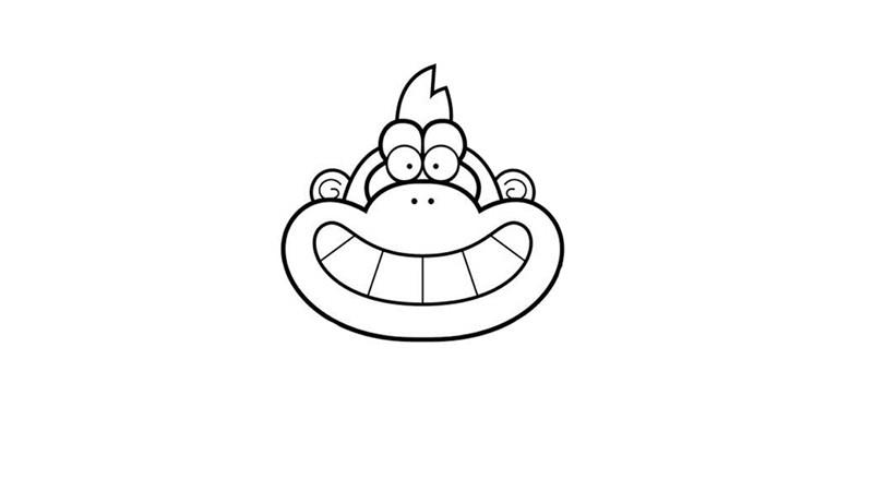 大猩猩简笔画怎么画 大猩猩简笔画简单