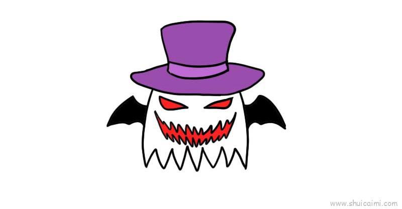邪恶儿童画怎么画 邪恶简笔画好看