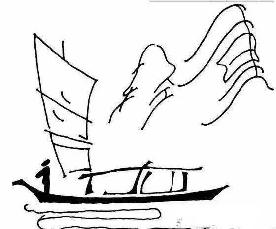 舟的简笔画图片大全 舟的简笔画图片大全集
