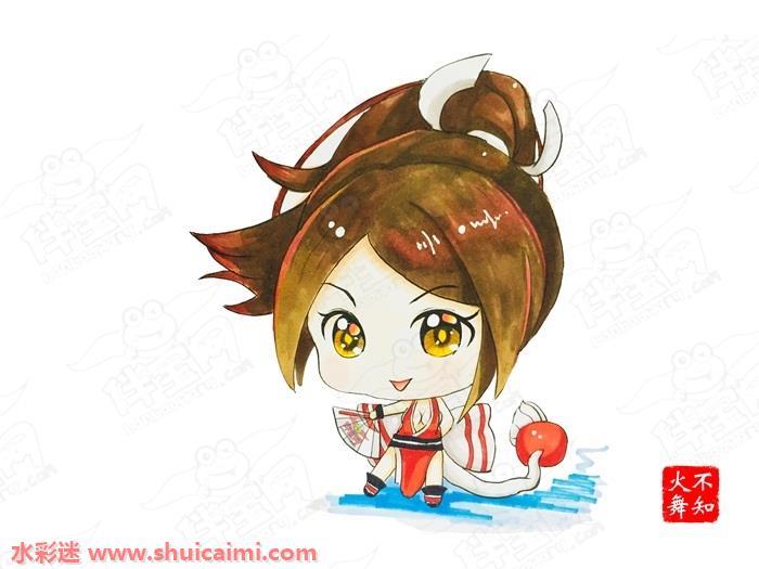 王者荣耀q版人物怎么画 王者荣耀q版人物简笔画步骤