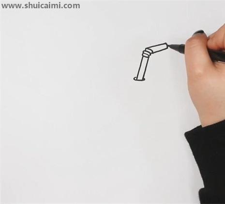 可乐简笔画怎么画 可乐简笔画图片