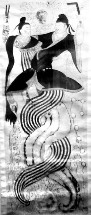 伏羲怎么画简笔画 伏羲怎么画简笔画图片大全