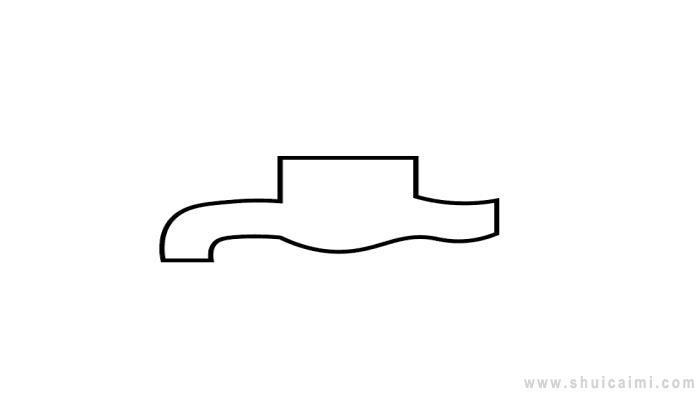 水龙头简笔画怎么画 水龙头简笔画步骤