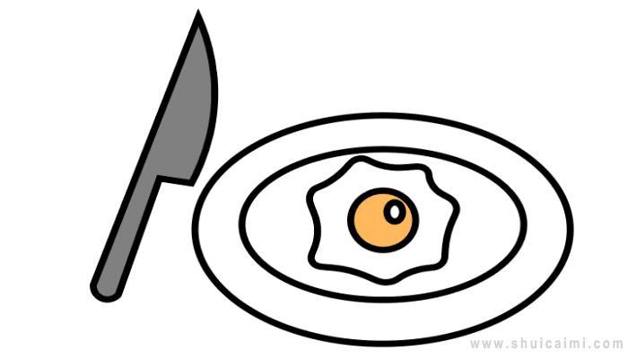 营养早餐简笔画怎么画 营养早餐简笔画顺序