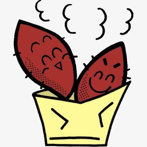 红薯简笔画 红薯简笔画彩色