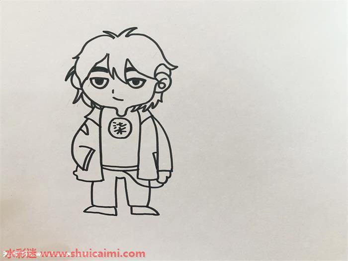 伍六七怎么画 伍六七简笔画图片大全