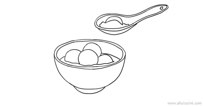 元宵儿童画怎么画 元宵简笔画好看