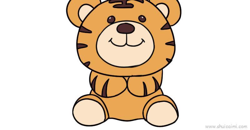 毛绒玩具儿童画怎么画 毛绒玩具简笔画简单
