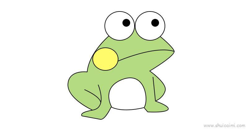 青蛙儿童画怎么画 青蛙简笔画步骤