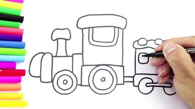 托马斯简笔画图片大全 托马斯简笔画图片大全小火车