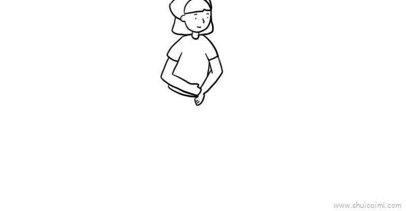 打扫卫生儿童画怎么画 打扫卫生简笔画简单