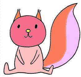 松鼠头简笔画图片大全 松鼠头简笔画图片大全彩色