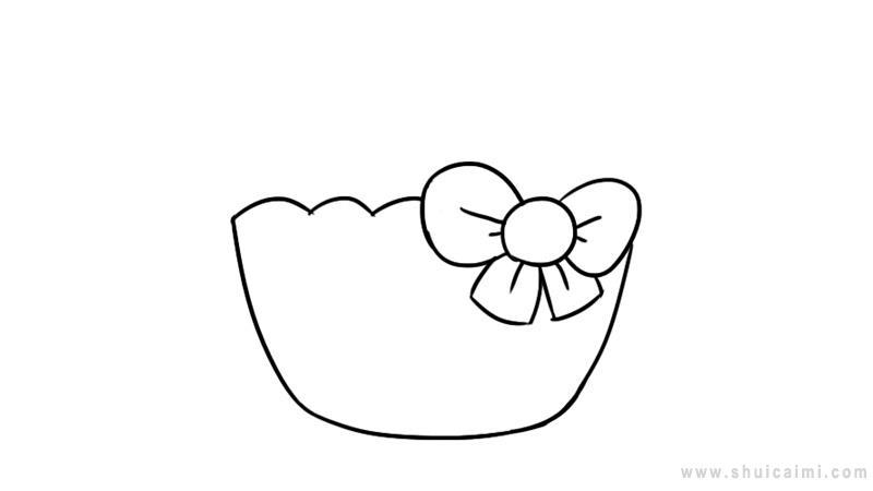 篮子简笔画怎么画 篮子简笔画步骤