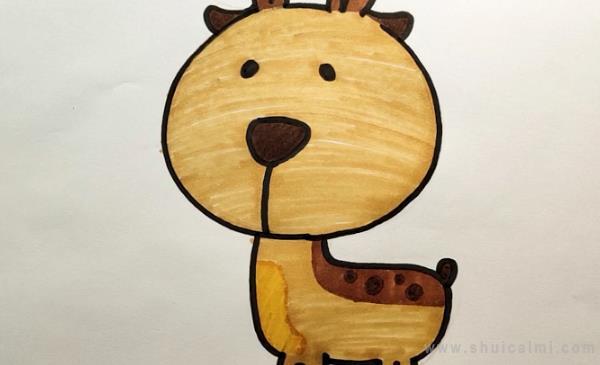 小鹿简笔画怎么画 小鹿简笔画图片