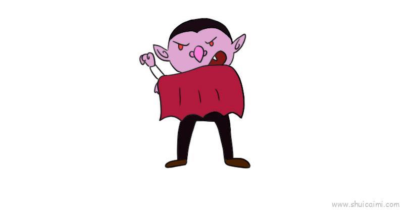 鬼怪人物儿童画怎么画 鬼怪人物简笔画图片大全