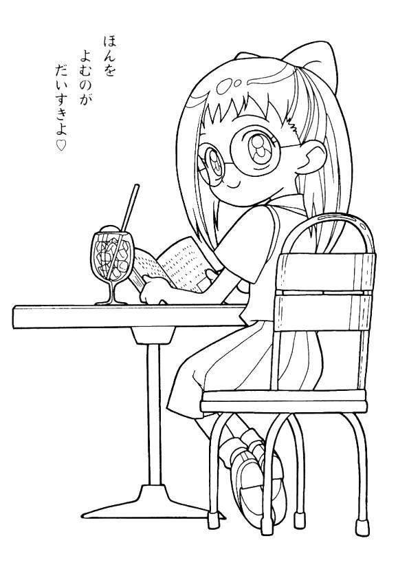 简笔画人物少女 漫画简笔画人物少女