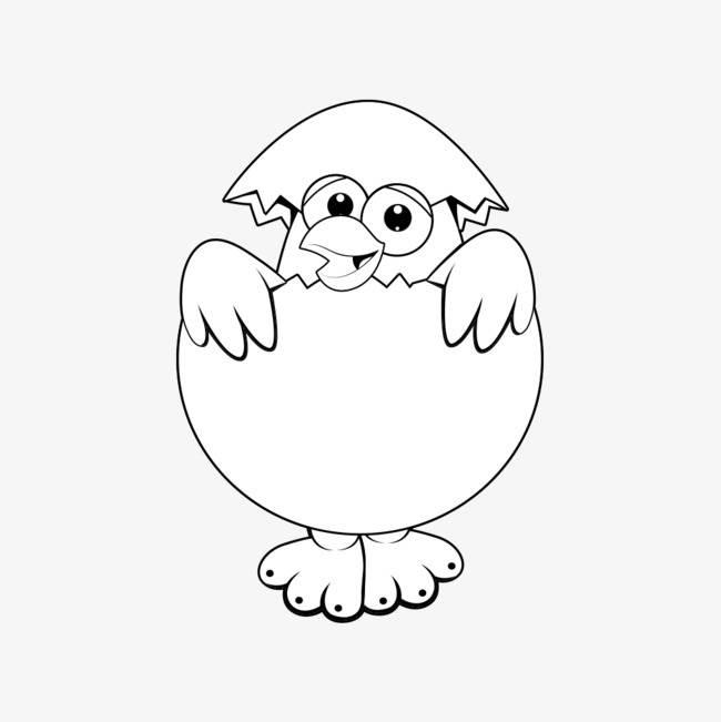 鸡简笔画 鸡简笔画图片