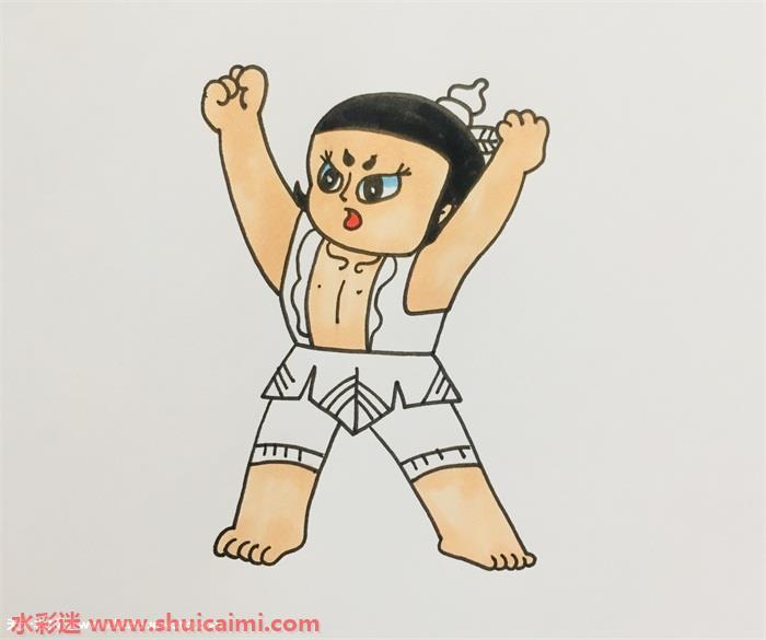 葫芦娃怎么画 葫芦娃简笔画简单