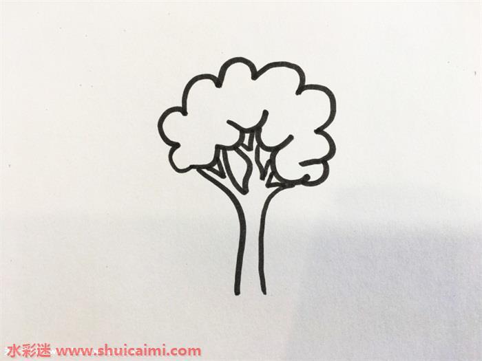 花草树木怎么画 花草树木简笔画简单又漂亮彩色